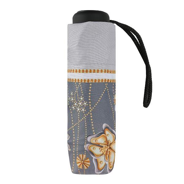 UFZ0013-3  Зонт женский, механический, 5 сложений, эпонж Fabretti, Артикул: UFZ0013-3 фото №1