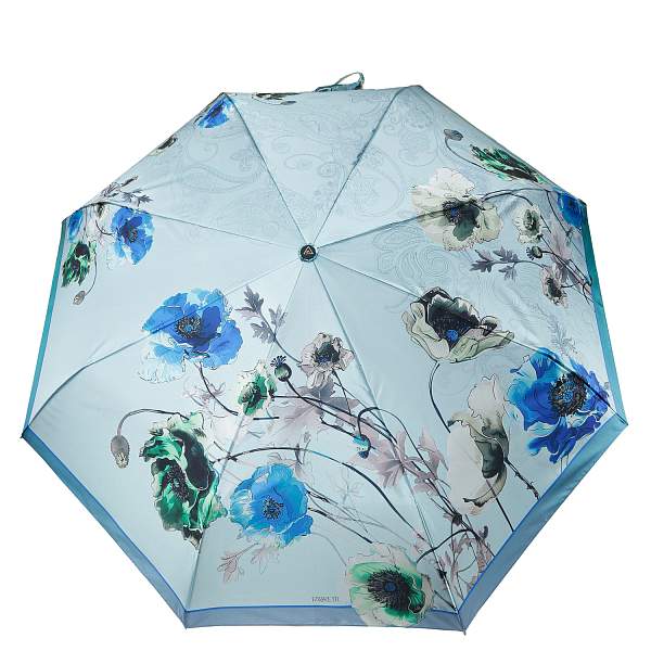 UFLS0088-9 Зонт жен. Fabretti, автомат, 3 сложения, сатин Fabretti, Артикул: UFLS0088-9 фото №1