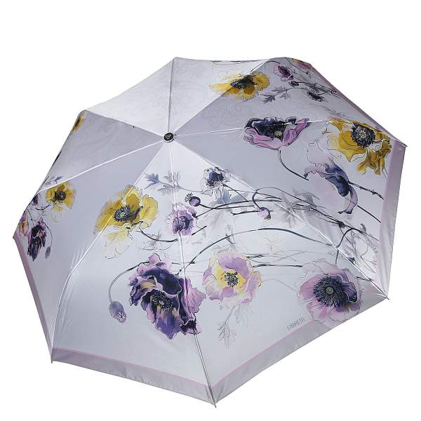 UFLS0088-7 Зонт жен. Fabretti, автомат, 3 сложения, сатин Fabretti, Артикул: UFLS0088-7 фото №1