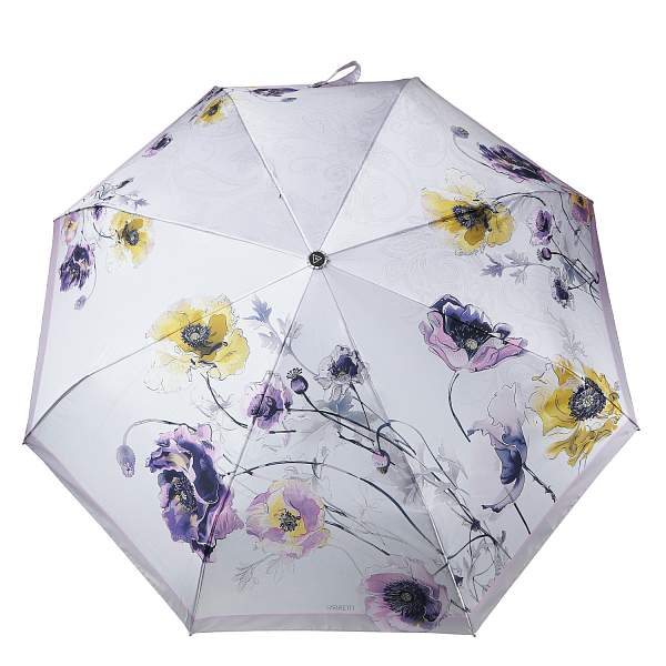 UFLS0088-7 Зонт жен. Fabretti, автомат, 3 сложения, сатин Fabretti, Артикул: UFLS0088-7 фото №1