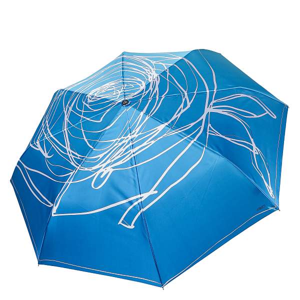 UFLS0097-9 Зонт жен. Fabretti, автомат, 3 сложения, сатин Fabretti, Артикул: UFLS0097-9 фото №1