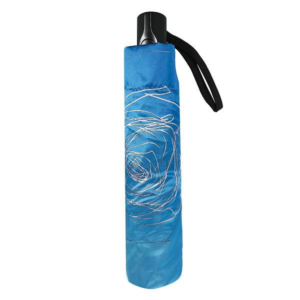 UFLS0097-9 Зонт жен. Fabretti, автомат, 3 сложения, сатин Fabretti, Артикул: UFLS0097-9 фото №1