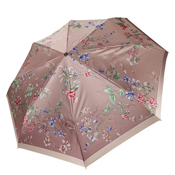 UFLS0091-12 Зонт жен. Fabretti, автомат, 3 сложения, сатин Fabretti, Артикул: UFLS0091-12 фото №1