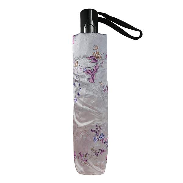 UFLS0091-13 Зонт жен. Fabretti, автомат, 3 сложения, сатин Fabretti, Артикул: UFLS0091-13 фото №1