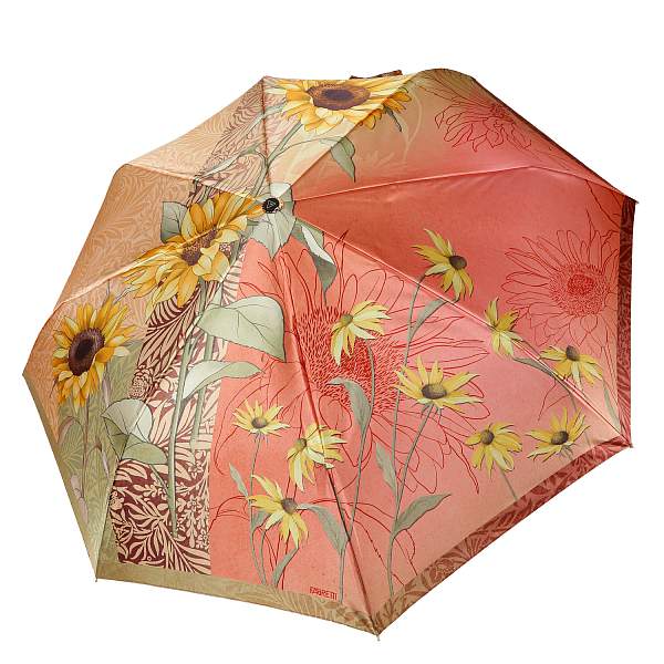 UFLS0094-4 Зонт жен. Fabretti, автомат, 3 сложения, сатин Fabretti, Артикул: UFLS0094-4 фото №1