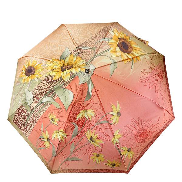 UFLS0094-4 Зонт жен. Fabretti, автомат, 3 сложения, сатин Fabretti, Артикул: UFLS0094-4 фото №1