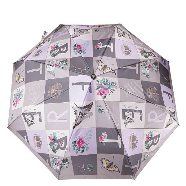 UFLS0099-13 Зонт жен. Fabretti, автомат, 3 сложения, сатин Fabretti, Артикул: UFLS0099-13 фото №1