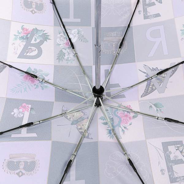 UFLS0099-13 Зонт жен. Fabretti, автомат, 3 сложения, сатин Fabretti, Артикул: UFLS0099-13 фото №1