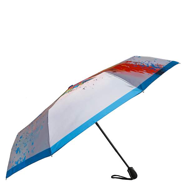 UFS0108-9 Зонт жен. Fabretti, автомат, 3 сложения, сатин Fabretti, Артикул: UFS0108-9 фото №1