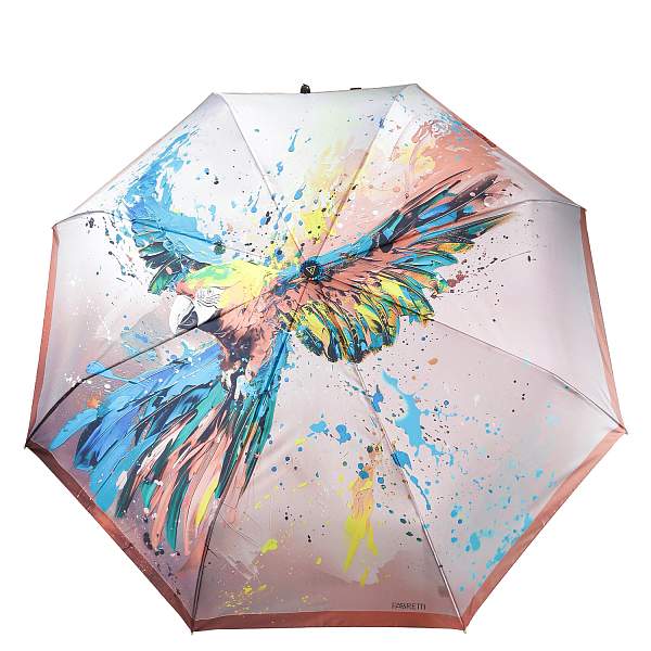 UFS0108-12 Зонт жен. Fabretti, автомат, 3 сложения, сатин Fabretti, Артикул: UFS0108-12 фото №1