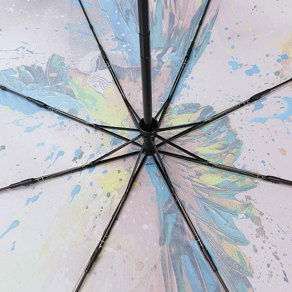 UFS0108-12 Зонт жен. Fabretti, автомат, 3 сложения, сатин Fabretti, Артикул: UFS0108-12 фото №1