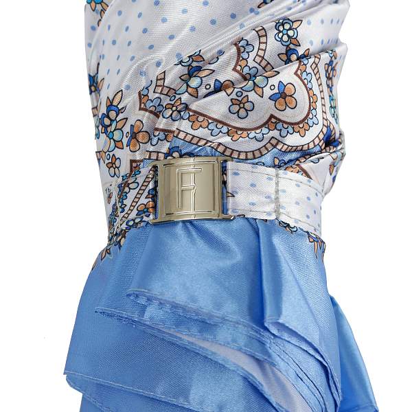 UFS0110-8 Зонт жен. Fabretti, автомат, 3 сложения, сатин Fabretti, Артикул: UFS0110-8 фото №1