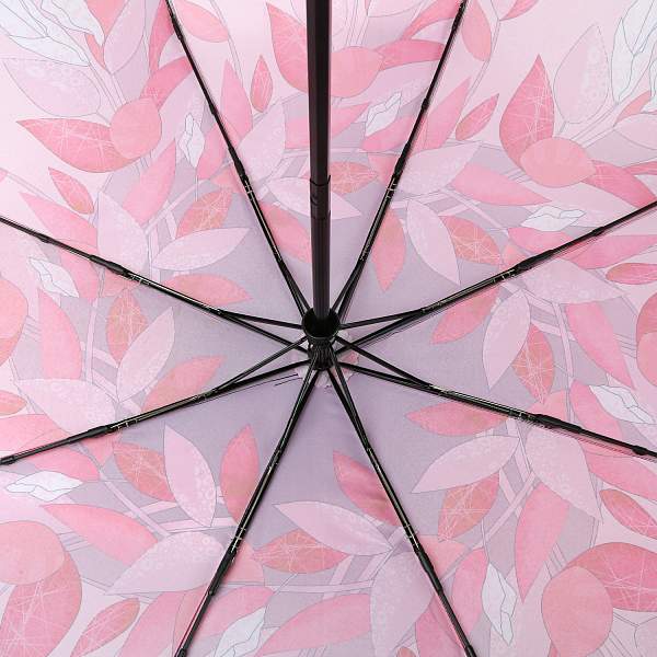 UFS0112-5 Зонт жен. Fabretti, автомат, 3 сложения, сатин Fabretti, Артикул: UFS0112-5 фото №1