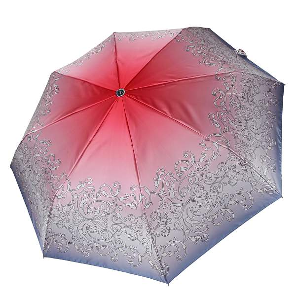 UFS0114-4 Зонт жен. Fabretti, автомат, 3 сложения, сатин Fabretti, Артикул: UFS0114-4 фото №1