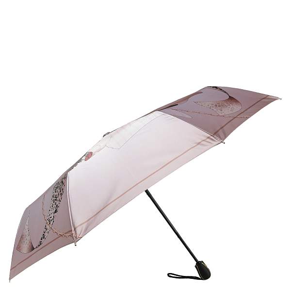 UFS0117-12 Зонт жен. Fabretti, автомат, 3 сложения, сатин Fabretti, Артикул: UFS0117-12 фото №1