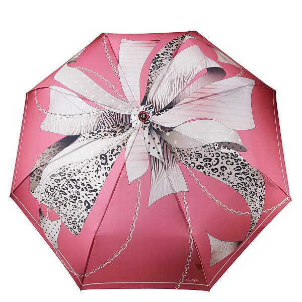 UFS0117-5 Зонт жен. Fabretti, автомат, 3 сложения, сатин Fabretti, Артикул: UFS0117-5 фото №1