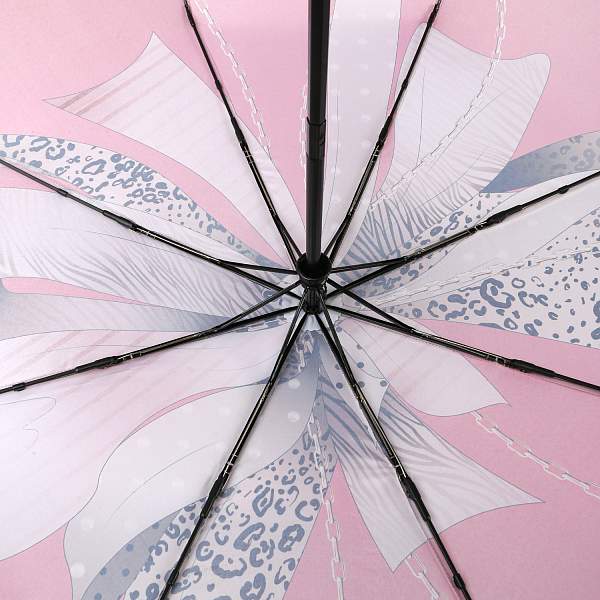 UFS0117-5 Зонт жен. Fabretti, автомат, 3 сложения, сатин Fabretti, Артикул: UFS0117-5 фото №1