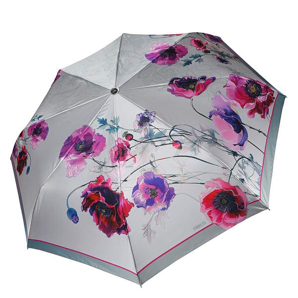 UFS0107-5 Зонт жен. Fabretti, автомат, 3 сложения, сатин Fabretti, Артикул: UFS0107-5 фото №1