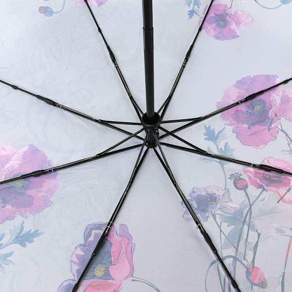 UFS0107-5 Зонт жен. Fabretti, автомат, 3 сложения, сатин Fabretti, Артикул: UFS0107-5 фото №1