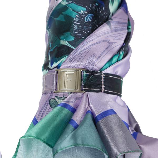 UFS0107-11 Зонт жен. Fabretti, автомат, 3 сложения, сатин Fabretti, Артикул: UFS0107-11 фото №1