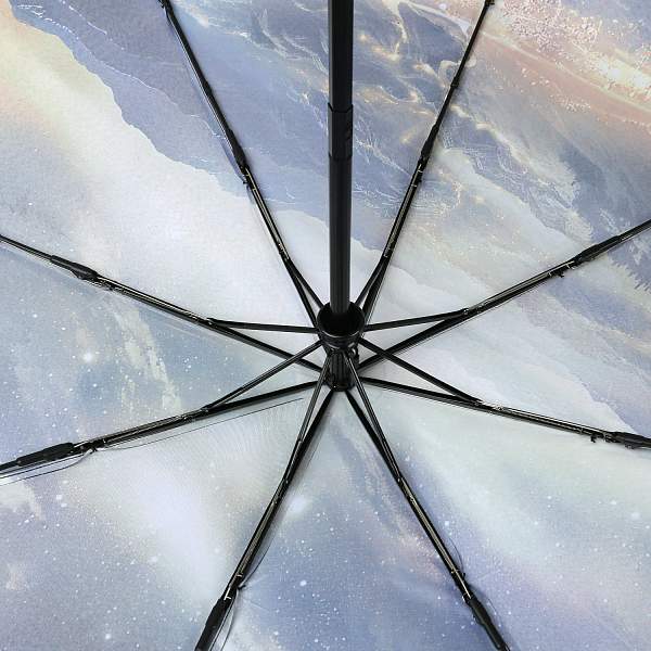 UFS0121-12 Зонт жен. Fabretti, автомат, 3 сложения, сатин Fabretti, Артикул: UFS0121-12 фото №1