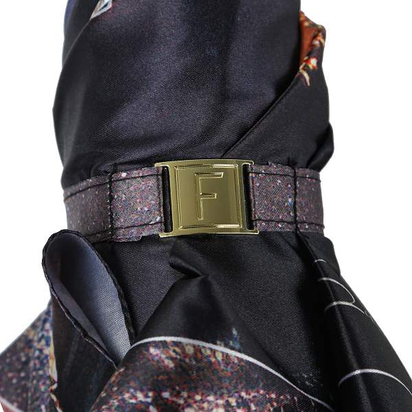 UFS0121-12 Зонт жен. Fabretti, автомат, 3 сложения, сатин Fabretti, Артикул: UFS0121-12 фото №1