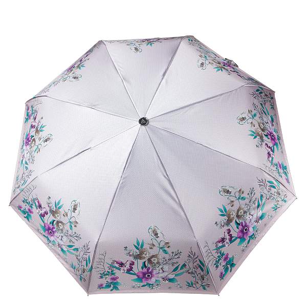 UFS0123-5 Зонт жен. Fabretti, автомат, 3 сложения, сатин Fabretti, Артикул: UFS0123-5 фото №1