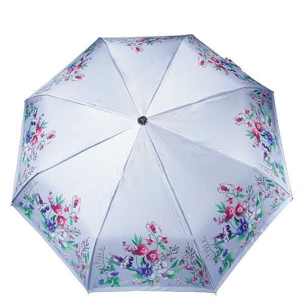 UFS0123-9 Зонт жен. Fabretti, автомат, 3 сложения, сатин Fabretti, Артикул: UFS0123-9 фото №1