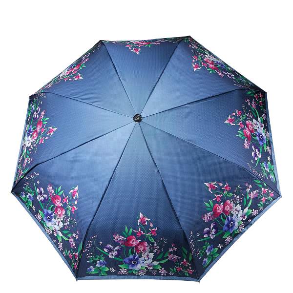 UFS0123-8 Зонт жен. Fabretti, автомат, 3 сложения, сатин Fabretti, Артикул: UFS0123-8 фото №1