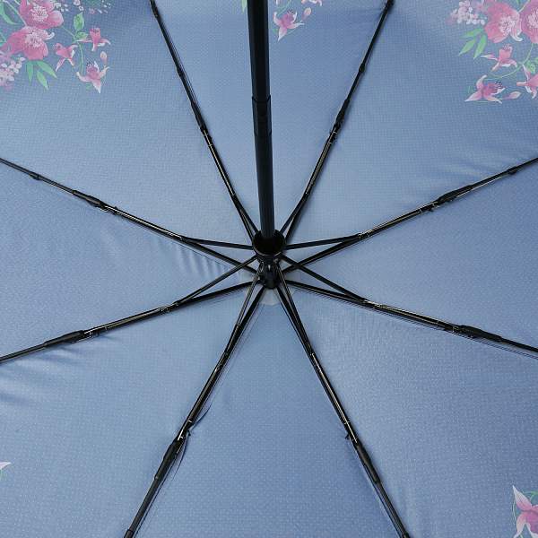 UFS0123-8 Зонт жен. Fabretti, автомат, 3 сложения, сатин Fabretti, Артикул: UFS0123-8 фото №1