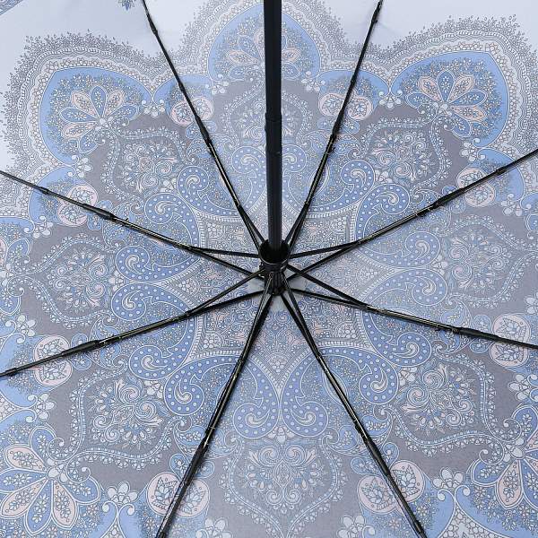 UFS0124-8 Зонт жен. Fabretti, автомат, 3 сложения, сатин Fabretti, Артикул: UFS0124-8 фото №1