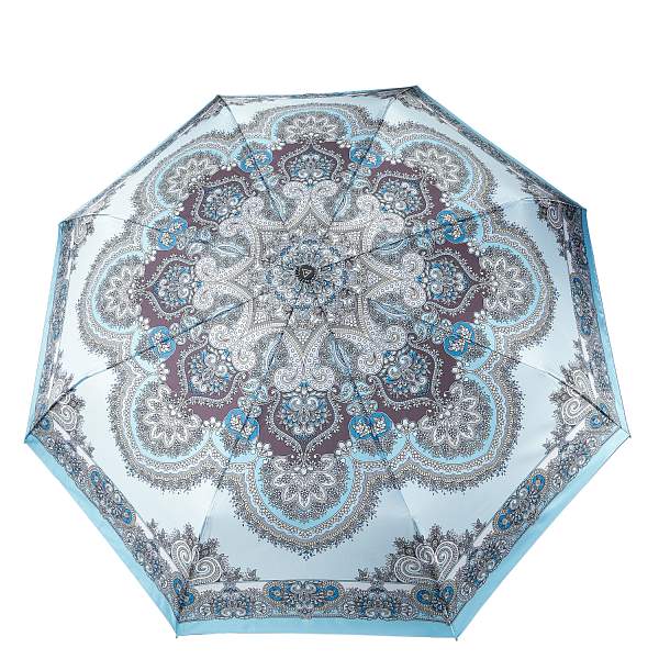 UFS0124-9 Зонт жен. Fabretti, автомат, 3 сложения, сатин Fabretti, Артикул: UFS0124-9 фото №1