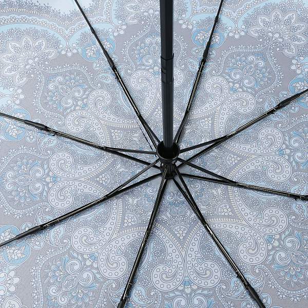 UFS0124-9 Зонт жен. Fabretti, автомат, 3 сложения, сатин Fabretti, Артикул: UFS0124-9 фото №1