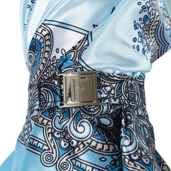 UFS0124-9 Зонт жен. Fabretti, автомат, 3 сложения, сатин Fabretti, Артикул: UFS0124-9 фото №1