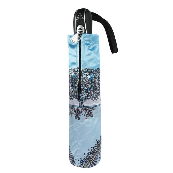 UFS0124-9 Зонт жен. Fabretti, автомат, 3 сложения, сатин Fabretti, Артикул: UFS0124-9 фото №1