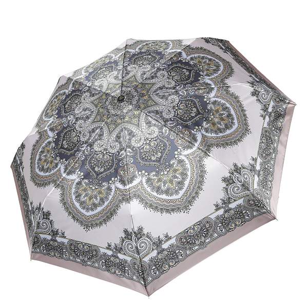 UFS0124-12 Зонт жен. Fabretti, автомат, 3 сложения, сатин Fabretti, Артикул: UFS0124-12 фото №1