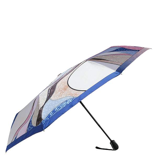 UFS0125-12 Зонт жен. Fabretti, автомат, 3 сложения, сатин Fabretti, Артикул: UFS0125-12 фото №1