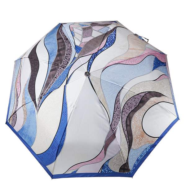 UFS0125-12 Зонт жен. Fabretti, автомат, 3 сложения, сатин Fabretti, Артикул: UFS0125-12 фото №1