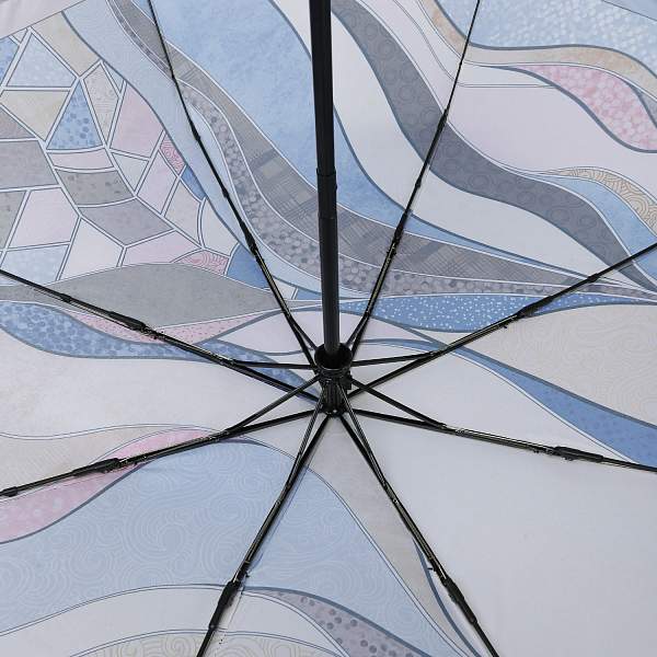UFS0125-12 Зонт жен. Fabretti, автомат, 3 сложения, сатин Fabretti, Артикул: UFS0125-12 фото №1