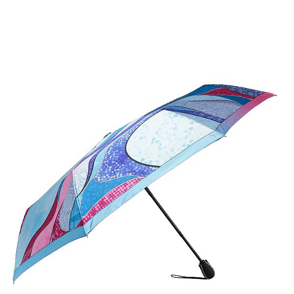 UFS0125-9 Зонт жен. Fabretti, автомат, 3 сложения, сатин Fabretti, Артикул: UFS0125-9 фото №1