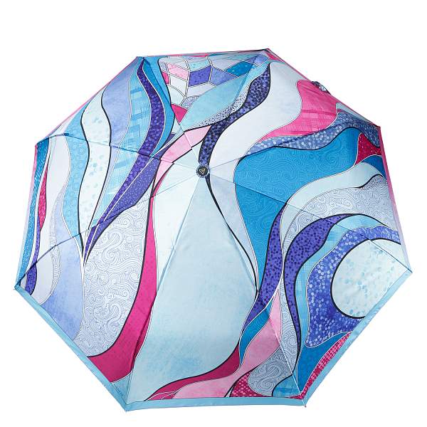 UFS0125-9 Зонт жен. Fabretti, автомат, 3 сложения, сатин Fabretti, Артикул: UFS0125-9 фото №1