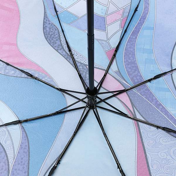 UFS0125-9 Зонт жен. Fabretti, автомат, 3 сложения, сатин Fabretti, Артикул: UFS0125-9 фото №1