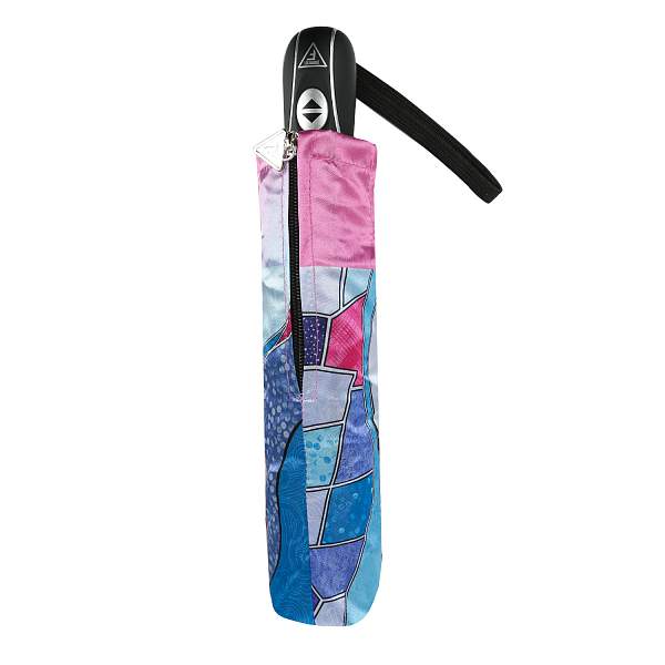 UFS0125-9 Зонт жен. Fabretti, автомат, 3 сложения, сатин Fabretti, Артикул: UFS0125-9 фото №1