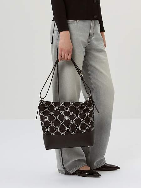 Сумка ELEGANZZA ZG-24128 black/white Eleganzza, Артикул: ZG-24128-01-00055222 фото №1