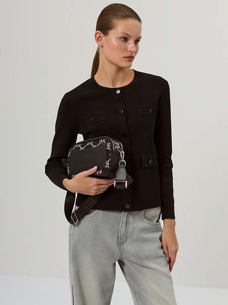 Сумка ELEGANZZA ZG-24145 black/white Eleganzza, Артикул: ZG-24145-01-00055223 фото №1