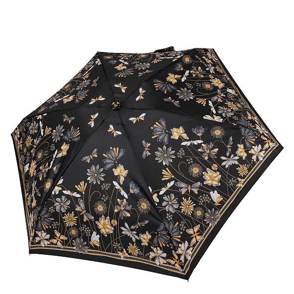 UFZ0013-2  Зонт женский, механический, 5 сложений, эпонж Fabretti, Артикул: UFZ0013-2 фото №1