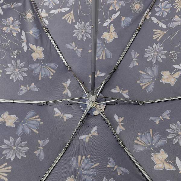 UFZ0013-2  Зонт женский, механический, 5 сложений, эпонж Fabretti, Артикул: UFZ0013-2 фото №1