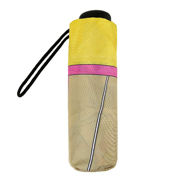 UFZ0015-7  Зонт женский, механический, 5 сложений, эпонж Fabretti, Артикул: UFZ0015-7 фото №1