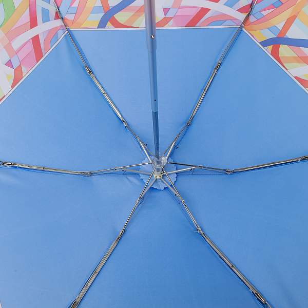 UFZ0017-8  Зонт женский, механический, 5 сложений, эпонж Fabretti, Артикул: UFZ0017-8 фото №1