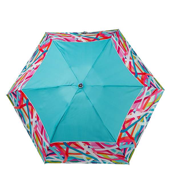 UFZ0017-11  Зонт женский, механический, 5 сложений, эпонж Fabretti, Артикул: UFZ0017-11 фото №1